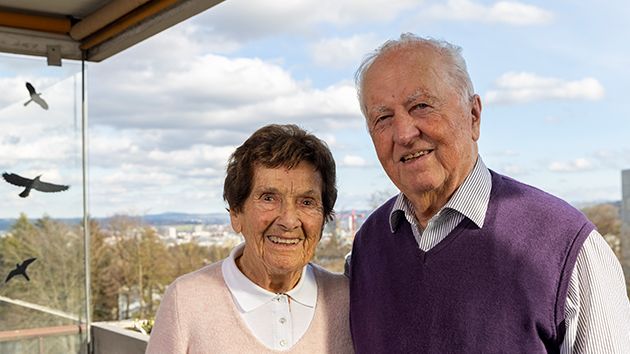Erika (90) und Albert (89) Frei wohnen seit sechzig Jahren im Quartier. Vor zwei Jahren kündigte die Verwaltung den Abriss ihres Wohnhauses an.