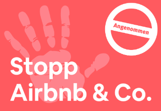 Airbnb-Initiative angenommen