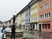 In der Winterthurer Steinberggasse gehört ein Grossteil der Häuser Bruno Stefanini. Viele davon sind unrenoviert.