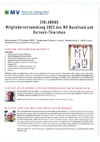 Mitgliederversammlung 2022