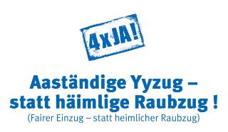 «Rächt bykoo - statt schlächt doostoo !»