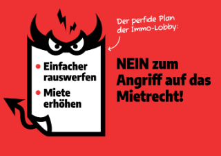 Nein zum Angriff auf das Mietrecht!
