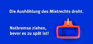 Das Mietrecht wird angegriffen - spenden Sie für eine wirksame politische Gegenwehr!