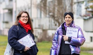 Gemeinsam im Einsatz für eine solidarische Stadt