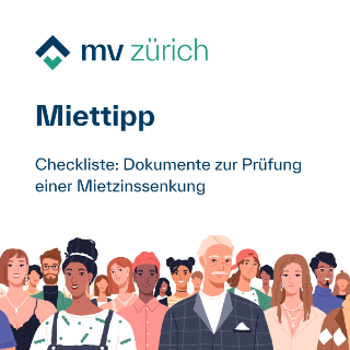 Neue Checkliste: Dokumente zur Prüfung einer Mietzinssenkung