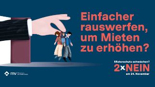 Abstimmungen Mietrechtsreferenden: Einfacher rauswerfen, um Mieten zu erhöhen? 2 x Nein!