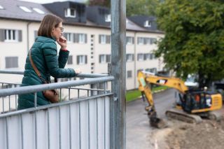 Wenn der Bagger den Wecker ersetzt