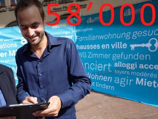 Mehr als 58‘000 Unterschriften gesammelt!