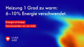 Energie ist knapp. Verschwenden wir sie nicht.