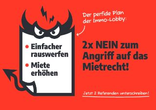 Immo-Lobby stoppen – jetzt unser Doppelreferendum unterschreiben!